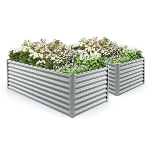 2 Pieces Raised Garden Beds