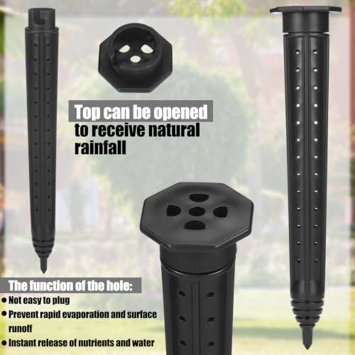 6 Pack Garden Watering Stake Deep Root Irrigation Spike (14 Inch)