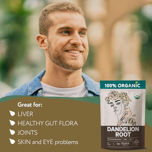 Organic Dandelion Root Tea Loose Leaf 16 oz (16 oz)