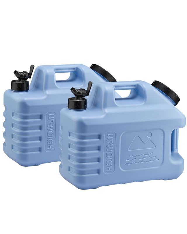 5 Gallon Camping Water Jug with Spigot (Powder Blue / 5 Gallon)