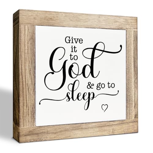Sleep Wooden Box Sign (Color21)