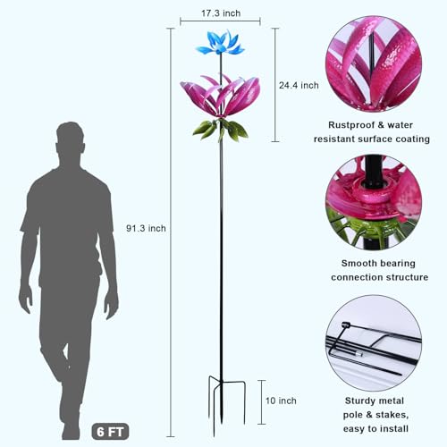 Large Wind Spinner Outdoor (Multicolor)