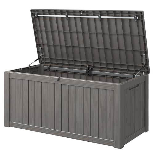 Outdoor Storage Box (Grey / 150 Gallon)
