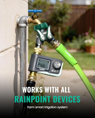 Garden Hose Splitter (Deep Green)