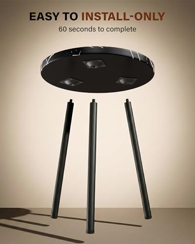 Plant Stand Indoor 2 Pack (Black Marble / 20"&20")
