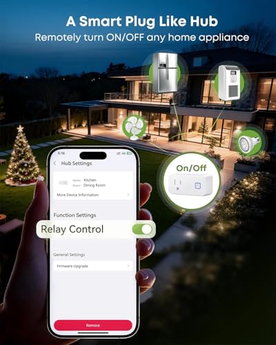 WiFi Room Thermometer Indoor Humidity Monitor (1 sensor + H3 Smart Plug Hub)