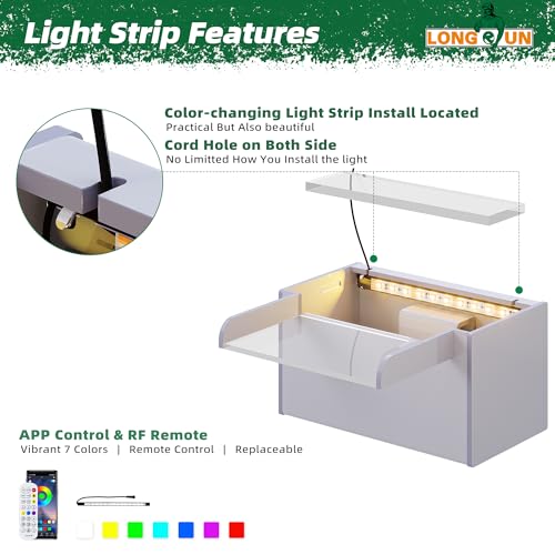 Pond Waterfall Stainless Steel Pond Spillway Color for Ponds 9.06" (9.06 inch Acrylic(New model))