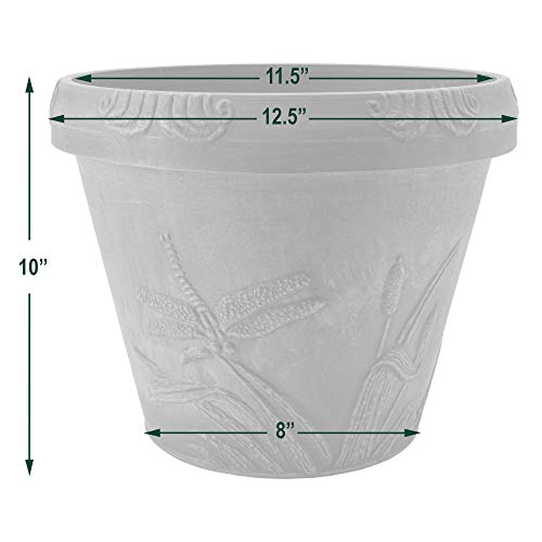Dragonfly Planter Pot for Indoor and Outdoor Plants and Gardens