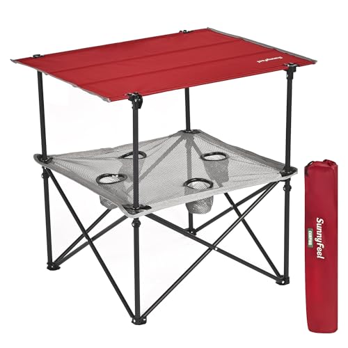 Folding Camping Table (30.12 inches x 23.43 inches x 27.95 inches)