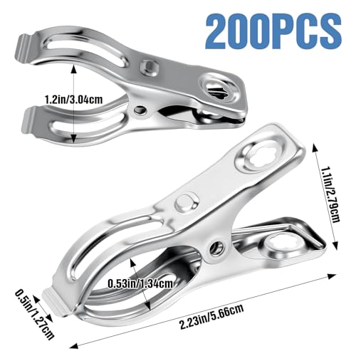 Upgraded 200 PCS Garden Clips (200 Count)