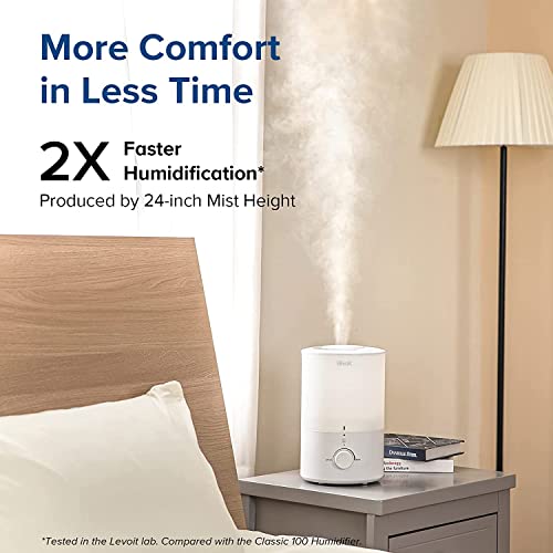 Top Fill 3L Humidifiers for Bedroom with Night Light