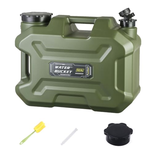 5 Gallon Camping Water Jug with Spigot (Green5-5 gal)