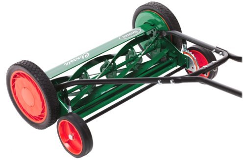 2000-20S 20-Inch 5-Blade Push Reel Lawn Mower, Green (20-Inch, 5-Blade)