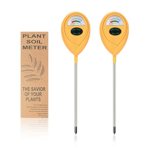 2 Pcs Green Soil Moisture Meter (ORANGE+ORANGE)