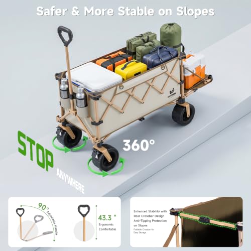 Collapsible Folding Wagon with Table