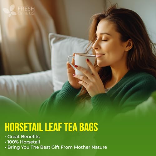 Premium 75 Horsetail Leaf Tea Bags (75 Tea Bags)