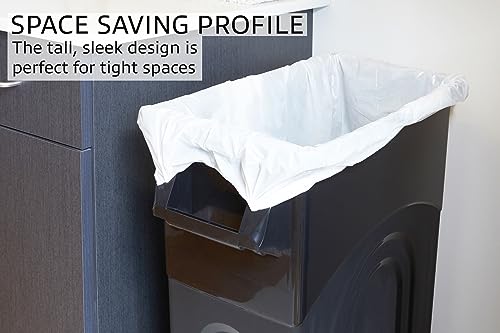Highboy Waste Container (2 Pack / Black)