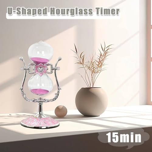 Sand Timer 15 Minutes (15 Min / U-shaped)