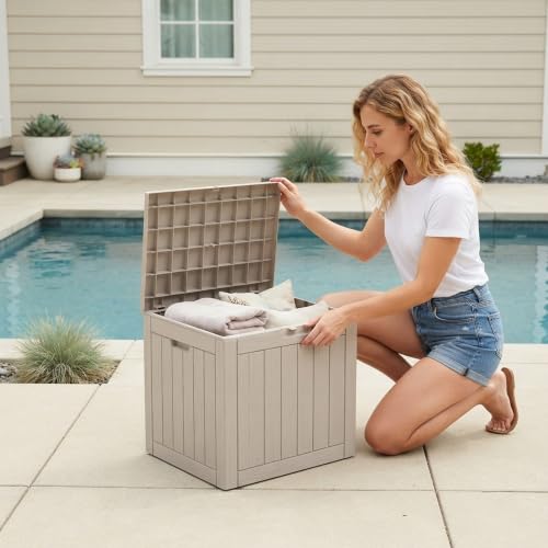 Outdoor Storage Box (Grey / 35 Gallon 3.0)