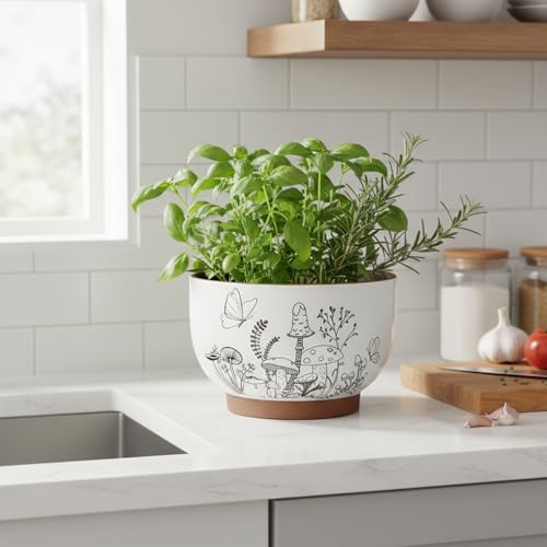 Terracotta Pots (6 Inch - 1 Pack / Cottage)