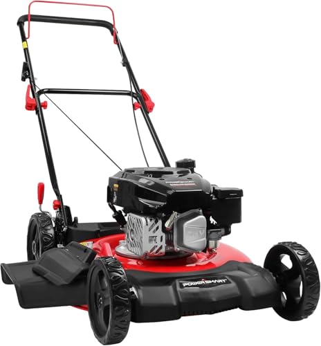 21 Inch Gas Push Lawn Mower with 144cc 4