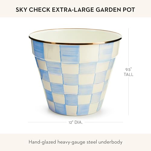 Garden Pot Extra Large (Sky Check / Extra Large)