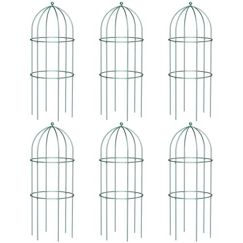 6 Pack Peony Cage (47.2"H x 17.7"W/6PC / Deep Green)