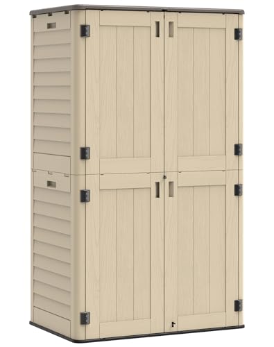 Tall Vertical Outdoor Storage Shed