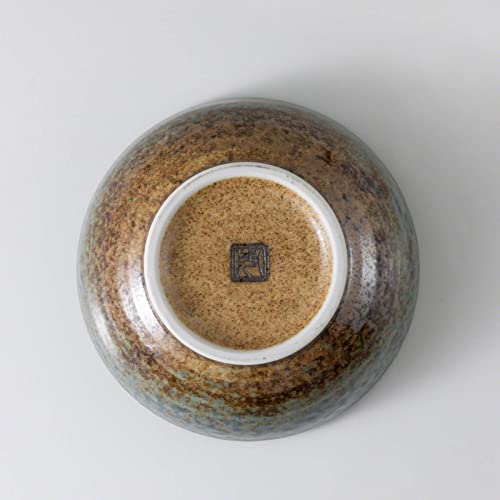 Minoyaki Series Small Round Glazed Ikebana Flower Vase Made in Japan