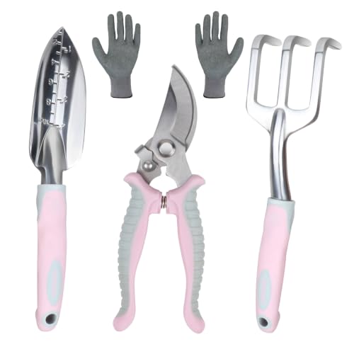 Pink Garden Tool Sets 4 (pink-4pcs)