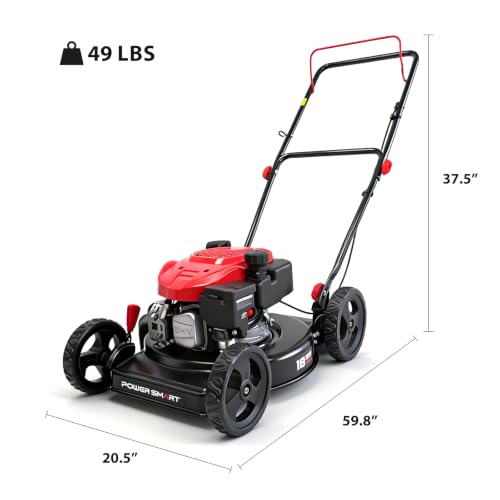 18 inch 144cc Gas Lawn Mower (18-inch)