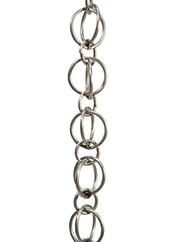 Double Loops Rain Chain