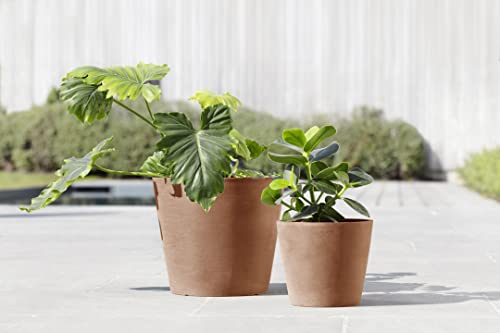 Amsterdam Round Flower Planter (Terracotta / 12 Inches)
