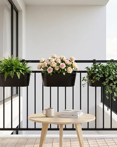 16 Inch Railing Planter Box (5 Count)