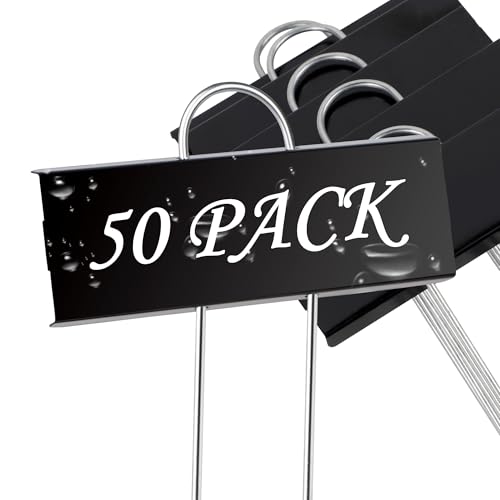 Metal Plant Labels (Black 50-pack)