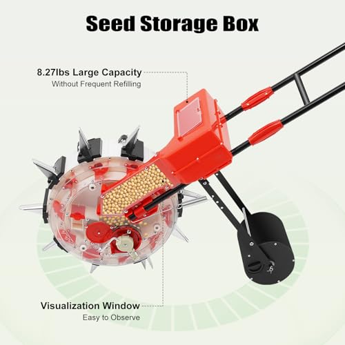 10 Row Manual Garden Seeder