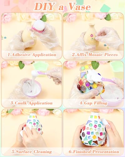 420g Mosaic Tiles for Crafts