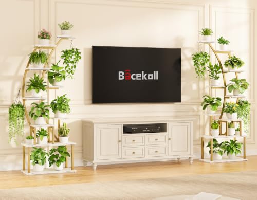 2 Pack Plant Stand Indoor with Grow Lights