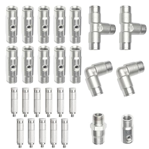 High Performance Brass Patio Misting Kit (3/8" misting system / 280-1500psi)