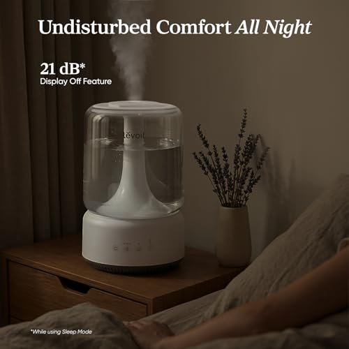 Humidifiers for Bedroom 4.2L Top Fill for Large Room