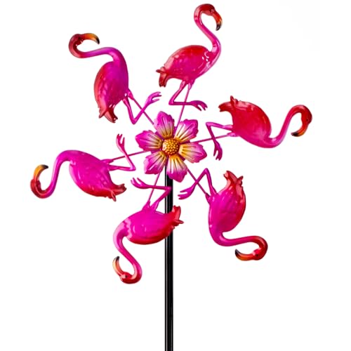 44" Flamingo Garden Wind Spinners (44" Flamingo)