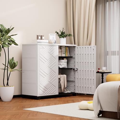 Storage Box Outdoor Caninet (White1205-1)