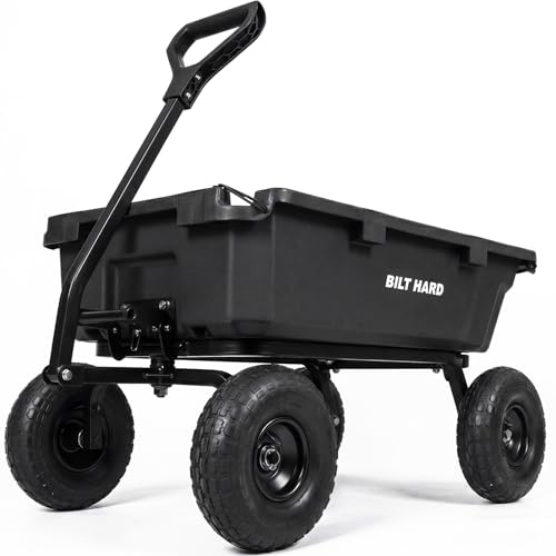 900 lbs Poly Garden Dump Cart