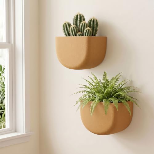 2 Pack Indoor Wall Planter (Terracotta)