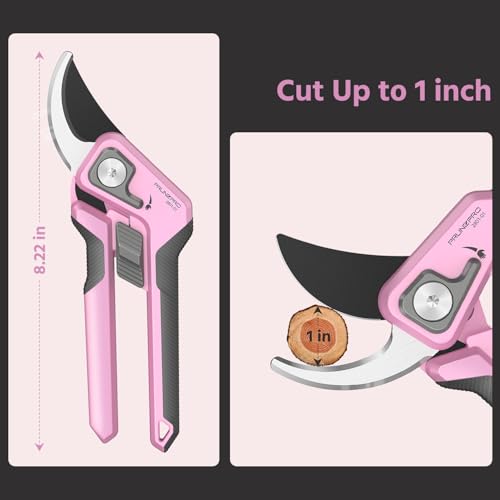 Pruning Shears Scissors Set (Pink)