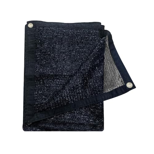 Sun Shade Cloth with Grommets for Garden (20FTx20FT / 55% Shade-Black)