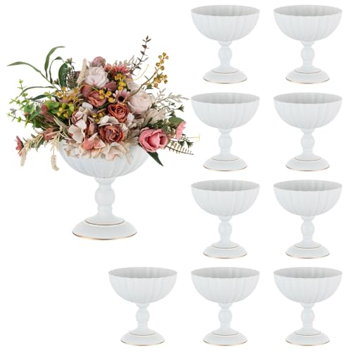 White Urn Vase for Centrepieces (White)