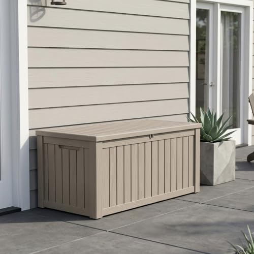 Outdoor Storage Box (Grey / 150 Gallon 3.1 XL)