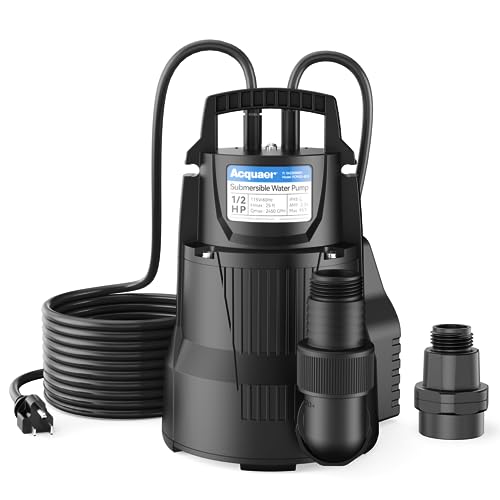 1 2 HP Automatic Sump Pump (19ft Cord)