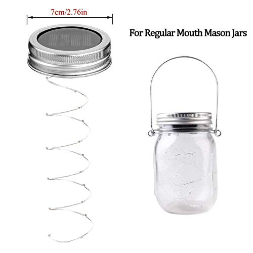 Solar Mason Jar Lid Lights